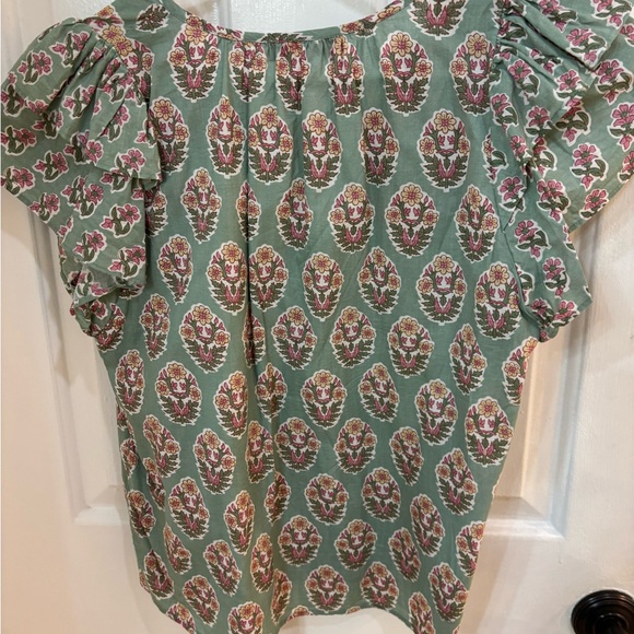 Marea by Liz Joy flutter blouse - Picture 3 of 3